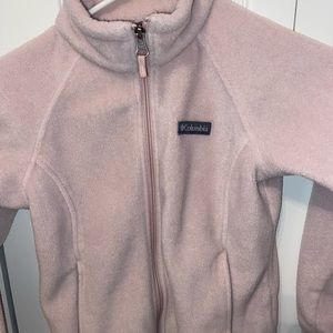 Soft light pink Columbia jacket